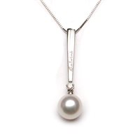 Collier Salvini Femme in Or blanc Perla 20020601 - 20020601